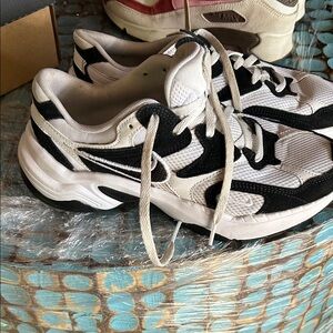 Nike Women’s AL8 Black and White Athletic Sneakers